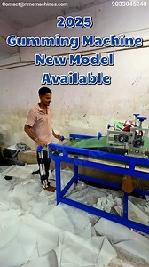 29K views · 237 reactions | ✨ Presenting the NEW Gumming Machine 2025  More speed, precision & durability than ever before – designed to handle high-volume production with ease!  Upgrade your setup with the latest technology by Rime Machines.  Contact: +91 90330 45248  Plot No.84, Ekta Nagar, Old GIDC, Katargam, Surat #GummingMachine #NewModel2025 #RimeMachines #TextileMachinery #SuratBusiness #InnovationInMachinery | Rime Machines | Facebook