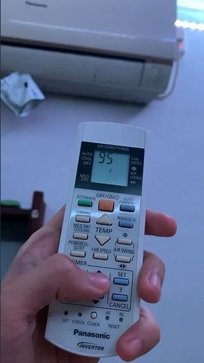 panasonic inverter ac | f95 error code