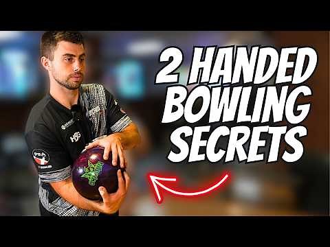 How To Throw A Bowling Ball 2-Handed (2 MUST TRY TIPS)
