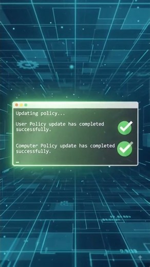 🔄 gpupdate /force Explained | Refresh Group Policies Instantly
