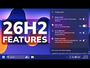 Enable New Quick Settings in Windows 11 26H2 (Dev)