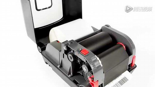 霍尼韦尔PC42t 安装标签和碳带步骤