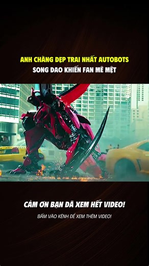 ANH CHÀNG ĐẸP TRAI NHẤT AUTOBOTS SONG ĐAO KHIẾN FAN MÊ MỆT #transformers #review