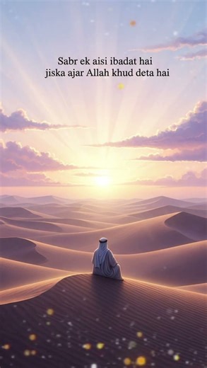 Sabr Islamic Quote | Powerful Islamic Reminder About Patience | Heart Touching