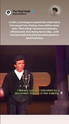 The 80s hit that accidentally became the internet's biggest prank.