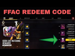 FFAC Championship Redeem Code | FFAC Redeem Code | FFAC Ka Redeem Code Kya hai | DemonGaming 0.7