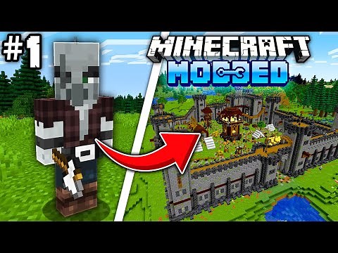 Modded Minecraft Survival Isn't Hard (EP 1)