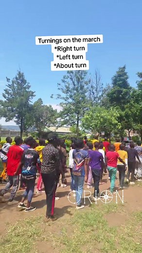 Learn Turnings on the March: Right Turn, Left Turn, About Turn