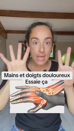 42K views · 12K reactions | Je te montre une petite routine pour venir prendre soin de tes douleurs aux doigts et aux mains avec du massage, un étirement et une réactivation musculaire. | KinéMargaux | Facebook