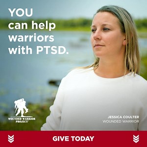 561 reactions · 55 shares | Jessica risked her life serving in the Middle East. Today she lives with PTSD. Vets like Jessica need YOU to help them heal. | Wounded Warrior Project | Facebook