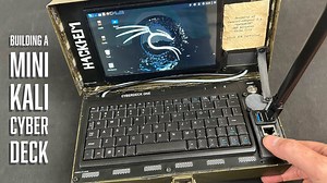 Building a Mini Pi5 Cyberdeck Running Kali Linux #piday