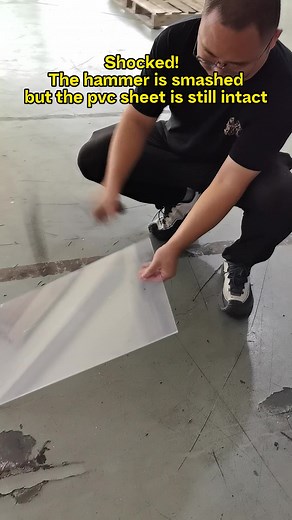 PVC transparent sheet has high toughness and strength. The size is 4x8 feet and can be covered with pe protective film on both sides. 22 years of production experience from China's pet and pvc sheet production factory#pvctransprantsheet #pvcsheet#baseplate#Equipmentprotectivecover#manufacturer