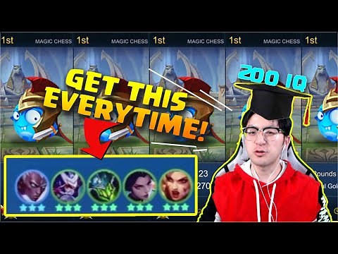 100% WIN Magic Chess Strategy GUIDE | Mobile Legends
