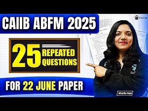 CAIIB ABFM Most Expected Questions June 2025 | CAIIB ABFM Important Topics & Important MCQs | EduTap