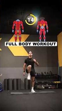 3 minutes full body workout 🔥 no equipment ✅ #fullbody #fullbodyworkout #fatburning #homeworkout