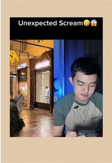 Unexpected Scream😱🤣