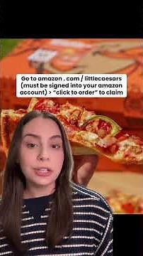 $5 LARGE pizza at Little Caesars until 6/26! Only for Amazon Prime members #cheapeats