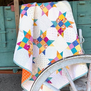 PDF | 9-patch Scrappy Star Quilt Pattern - Etsy