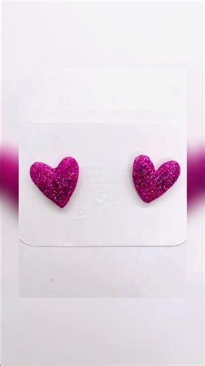 Argilla polimerica & glitter olografici 💖 #fashionclay #love #handmade #polymerclay #art #creation