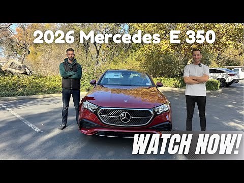 2026 Mercedes E 350 4MATIC Sedan // Full Review