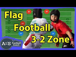 5 on 5 Flag Football 3-2 Zone Defense