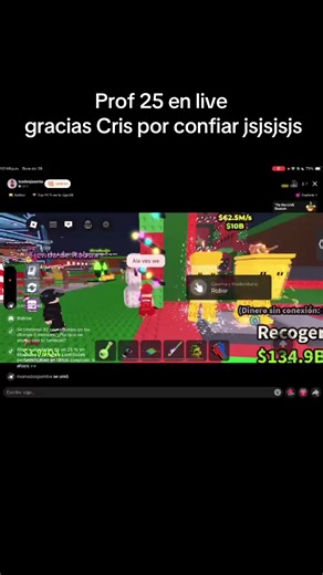 Prof 25 en live