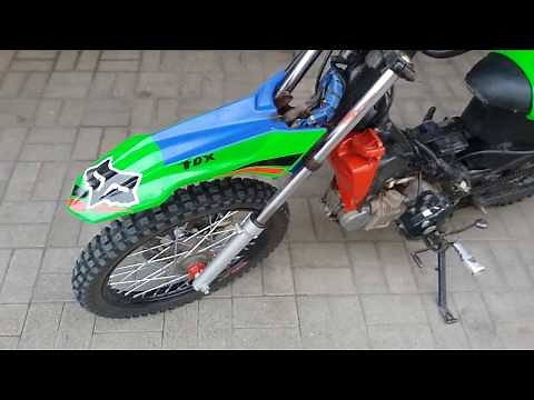 skeleton honda xrm modified for motor cross