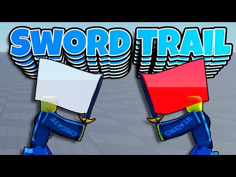 How to ADD Trails to Swords in Roblox Studio! (No Scripting)