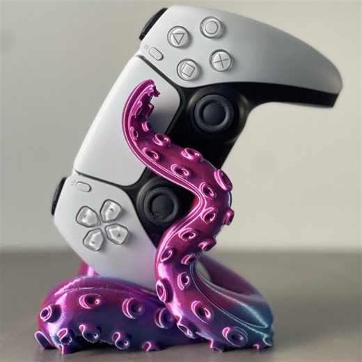 Tentacle Game Controller Stand – Octopus Style Holder for Gaming Controllers – Desk Display & Organizer - Etsy