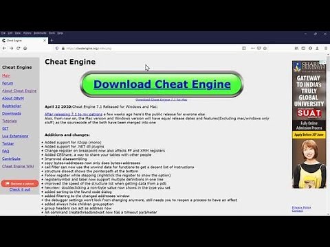 TUTO comment installer Cheat Engine sur pc
