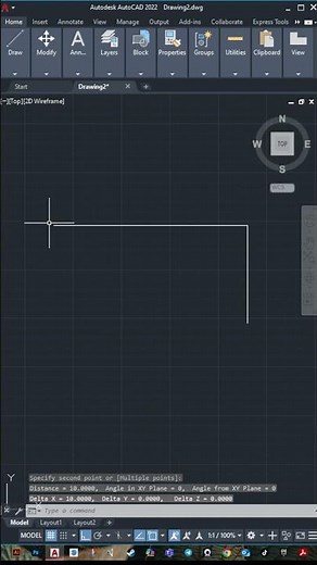 how to measure a line in AutoCAD without dimension command #autocad