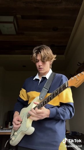 Learn to Play 'Heat Waves' by Glass Animals on Electric Guitar | Aiden Kroll