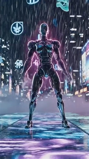 🎶🤯 When Robots Feel the Beat #aivideo #aidance #aishorts #aiart