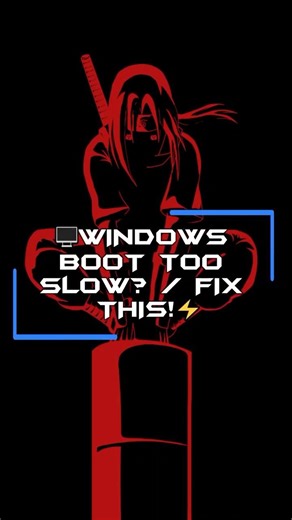 😱 Fix Slow Boot on Windows PC Using This Hidden Setting #windows #boot #openwindows #windowstips