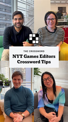 The New York Times Games on Instagram: "The New York Times Crossword has been challenging solvers since 1942. Today, our @nytgames editors are sharing their top gameplay tips to celebrate National Crossword Puzzle Day. Ready to put their advice to the test? Try today’s puzzle at the link in our bio."
