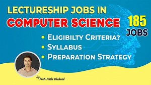 Computer Science Lecturer Jobs | Lecturer Computer Science | PPSC Lecturer Jobs | Study River | Study River