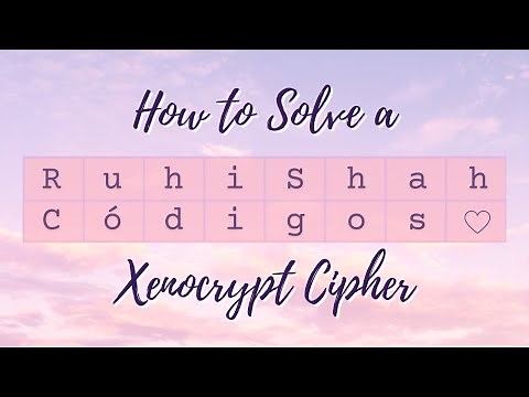 How to Solve Xenocrypts (Codebusters | Science Olympiad)
