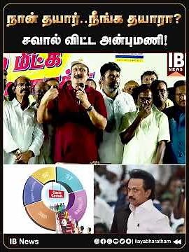 நான் தயார்..நீங்க தயாரா? சவால் விட்ட அன்புமணி! | Anbumani Ramadoss | PMK | MKStalin | Caste Census