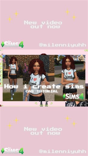How i create sims | The Sims 4 ˚ʚ♡ɞ˚