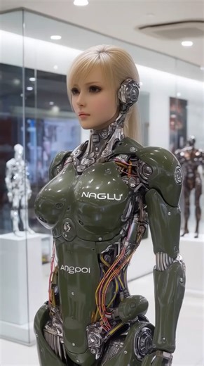 Would You Date a Robot Like This? 🤖 #AI #Cyborg