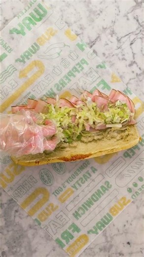 This is exactly how your Sandwich Artist imagined your sub while creating it