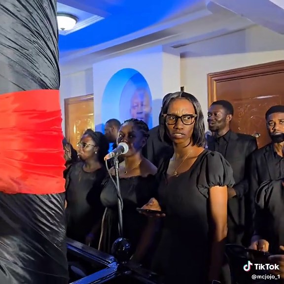 Ghanaian Funeral Choir Music Performance