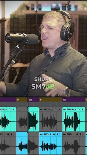 ‪@shure‬ SM7dB vs SM7B // ON MALE VOCALS! #shuresm7b
