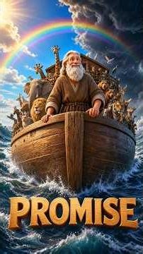 Why Was Noah Building a Giant Boat? 🔨 | Family Friendly Bible Story For Kid #shorts