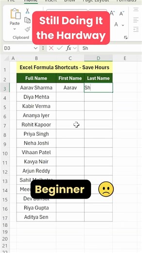 Quick Excel Shortcut Tutorial | Excel Tips & Tricks #excel #exceltutorial #tutorialexcel