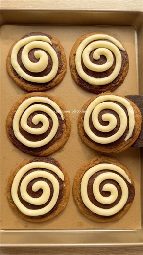 Cinnamon Roll Cookies #cinnamoroll #cookies