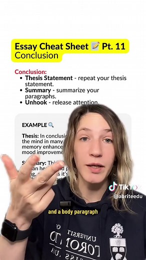 Essay Cheat Sheet 📝: How to Write a Compelling Conclusion