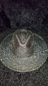 Watch me bling out this hat #bling #diy #hat #rhinestones #customhats | Brance So Craftee