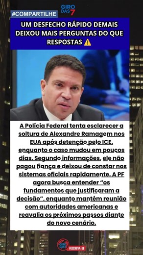 Liberação inesperada no exterior força reação e expõe novo constrangimento