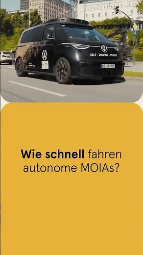So fahren autonome #MOIAs #AutonomesFahren #mobilitätderzukunft